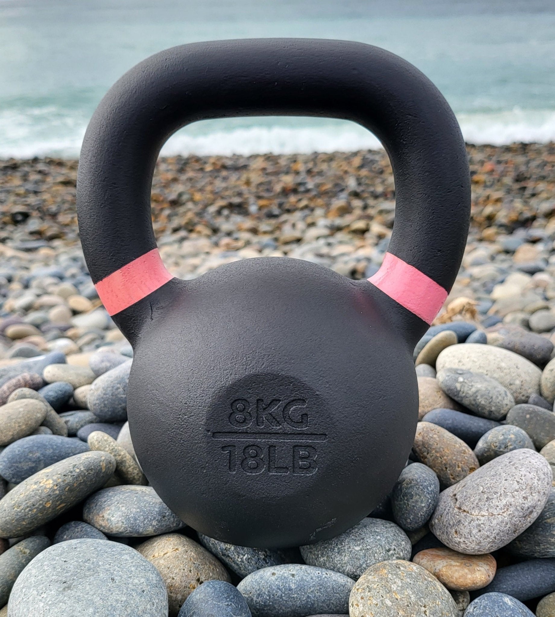 Powder Coated Kettlebell Durable Home Gym Weight Equipment