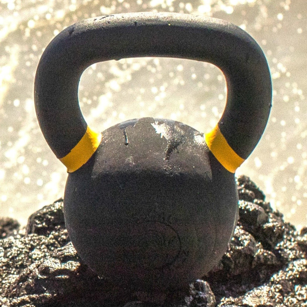Powder Coated Kettlebell Durable Home Gym Weight Equipment