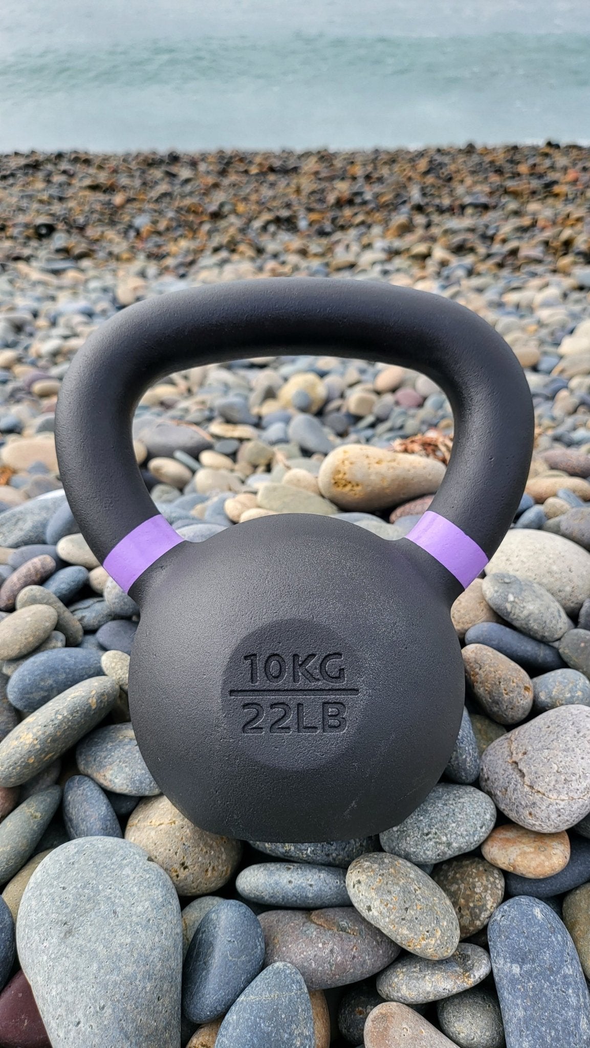 Powder Coated Kettlebell Durable Home Gym Weight Equipment