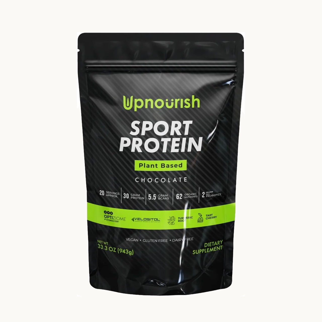 Plant Based Sport Protein Fitness Nutrition Supplement