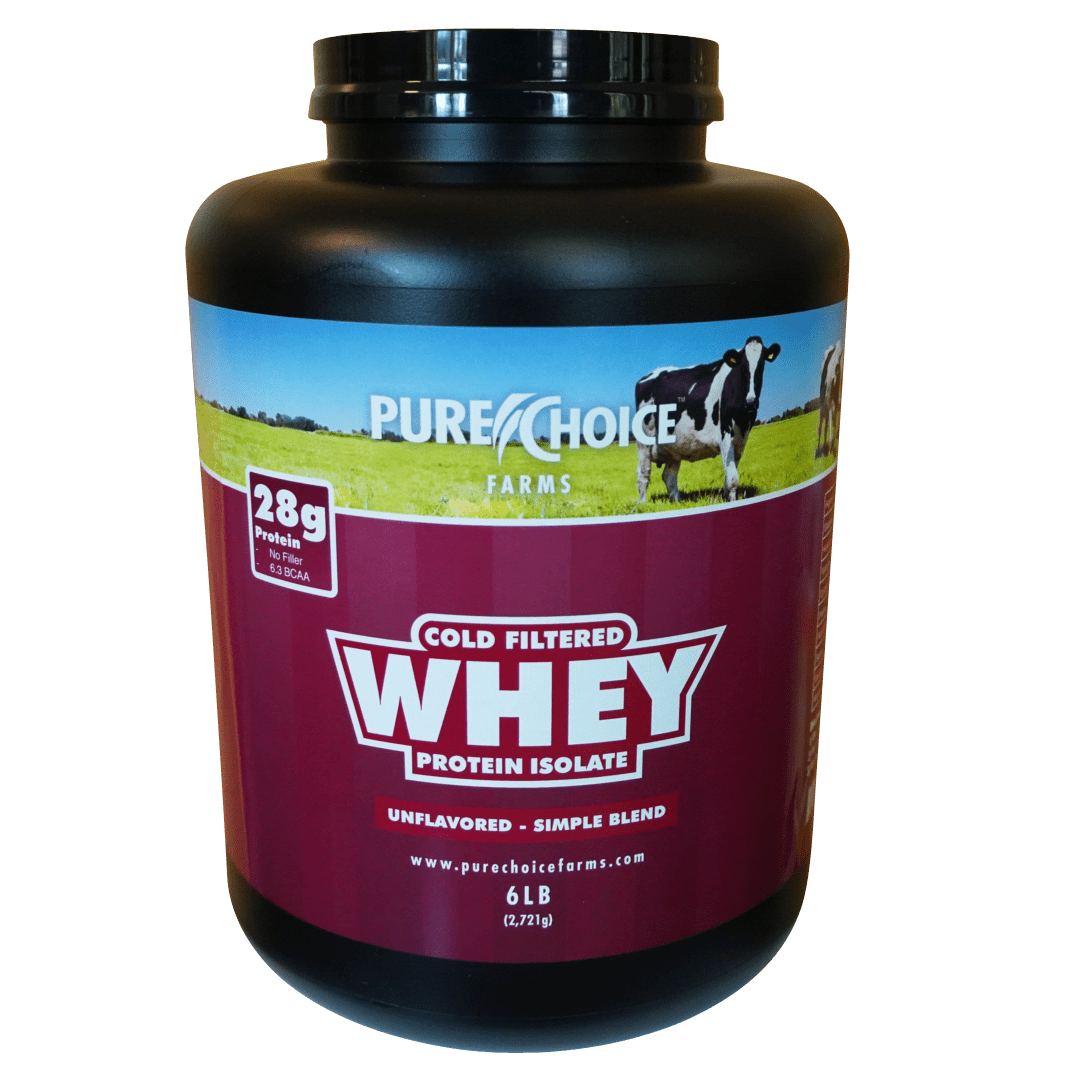 Unflavored Whey Protein Isolate Pure Fitness Supplement